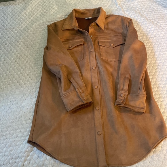 Cato Brown Utility Jacket for Women - Picture 8 of 8